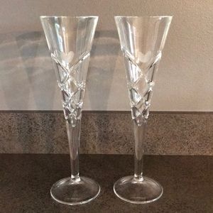 Crystal Champagne Flutes